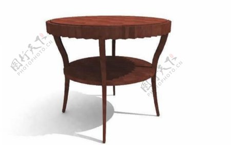 欧式家具桌子0113D模型