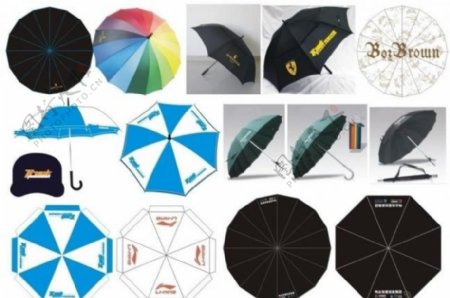 雨伞帽子素材集合图片