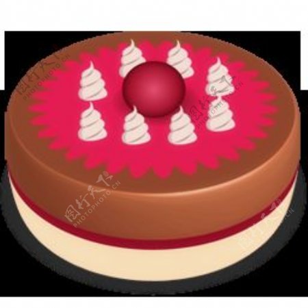巧克力蛋糕图标pngico
