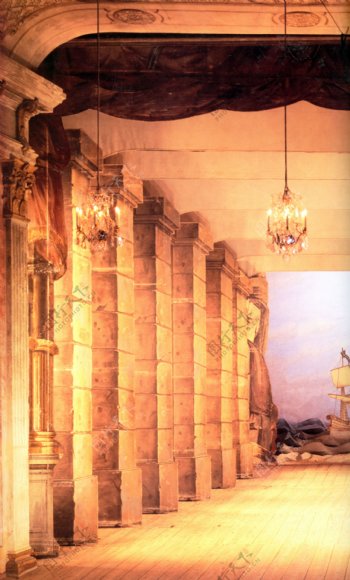 高清地产设计素材罗马柱