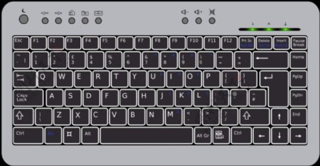 btc6100c英国的紧凑型键盘