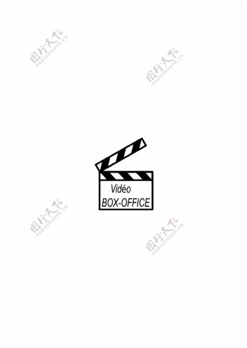BoxOfficevideologo设计欣赏BoxOfficevideo电影标志下载标志设计欣赏