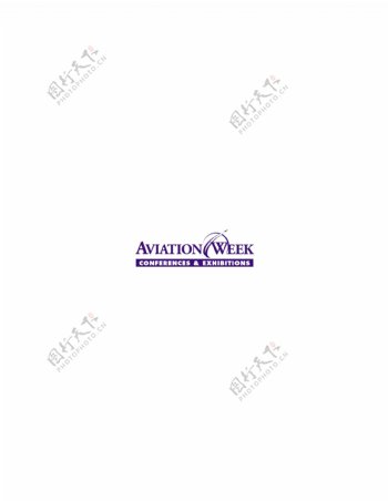 AviationWeeklogo设计欣赏AviationWeek民航公司LOGO下载标志设计欣赏