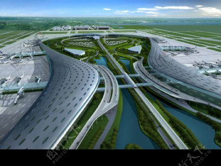 新桥国际机场图片