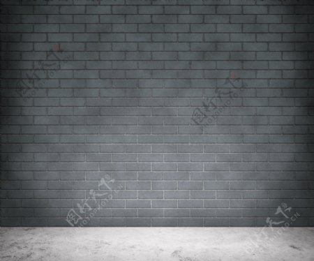 灰色的砖墙背景