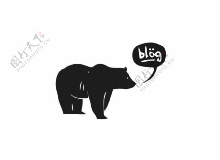 棕熊logo图片