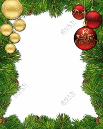 圣诞框架背景模板图片