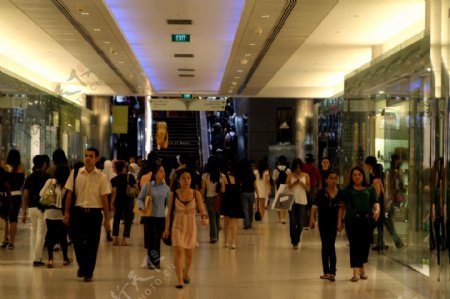 新加坡莱佛士广场商场图片