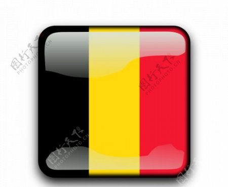 比利时国旗按钮