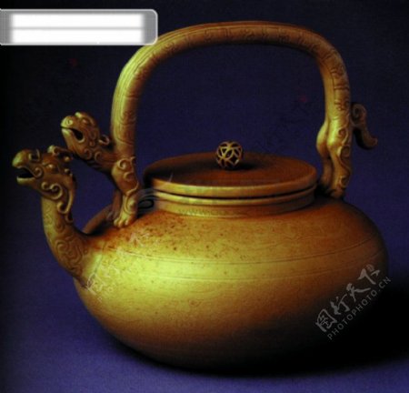 青铜茶壶