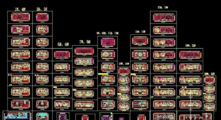 CAD设计图源文件完整建筑设计小区方案图纸图片