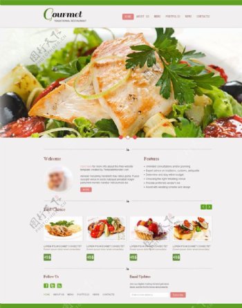 美食烹饪网站图片