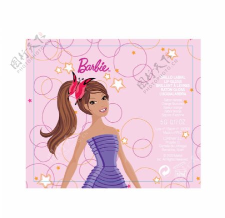 芭比barbie卡通女孩图片