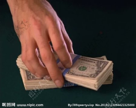 货币背景视频素材