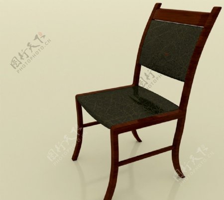 单体软包椅模型图片