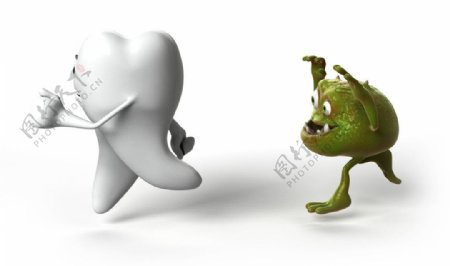 牙齿蛀齿牙科口腔保健图片
