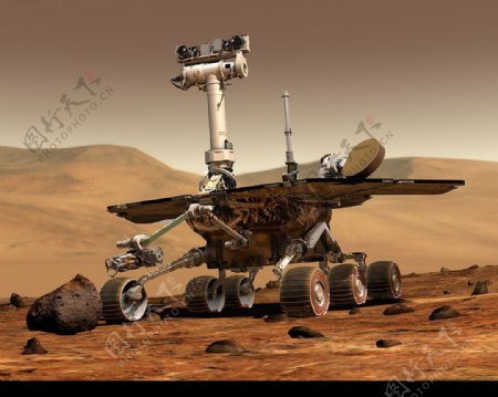 火星探险机器人图片