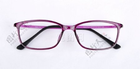 紫色眼镜架镜框光学眼镜框图片