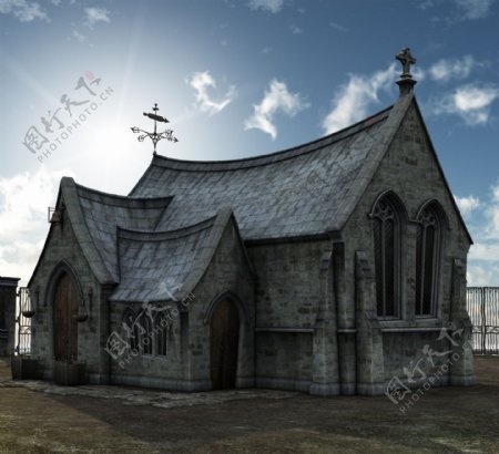 3D教堂图片