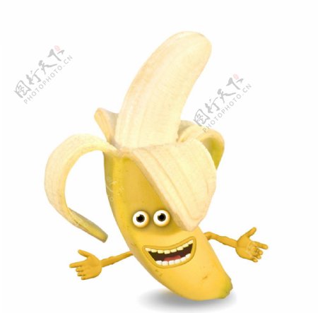 3d香蕉小人图片