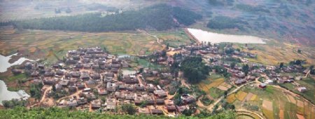 云南文山的一个小村子图片