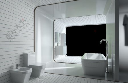 卫浴室内空间图片
