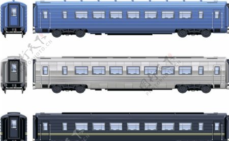 火车车厢交通工具图片