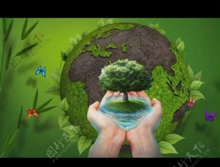 环保地球日视频素材