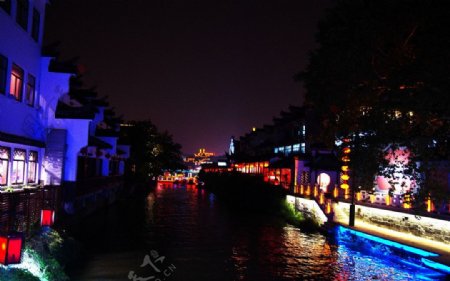 夫子庙夜色图片