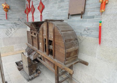 岭南印象园古代生产工具图片