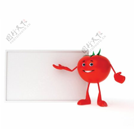 西红柿3d小人图片