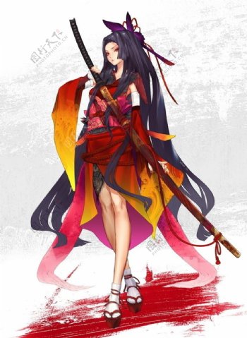 女武士图片