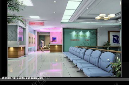 医院设计效果图医院美容整形科妇科图片