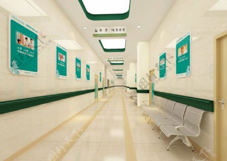 医院3d模型图片