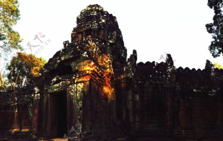 柬埔寨东南亚寺庙风景图片