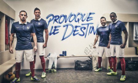 法国国家队队服广告图片