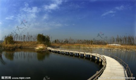 西安浐灞湿地公园图片