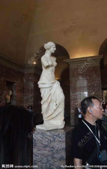 维纳斯雕像连座图片