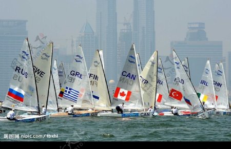 第29届奥运会帆船比赛青岛奥帆中心图片