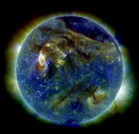 日冕图片