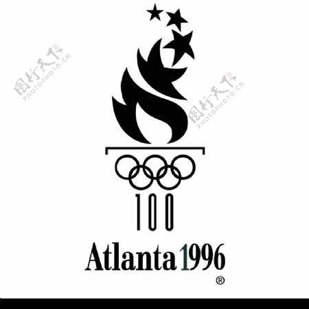 1996奥运会徽标图片