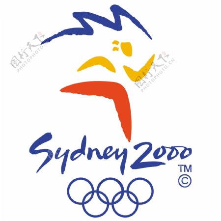 2000奥运会徽标图片