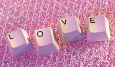 LOVE键盘按键图片