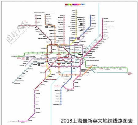 上海地铁矢量图图片