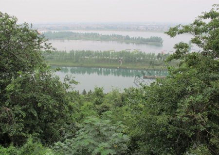 澧县盘山背面风景图片