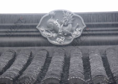苏式古建麒麟图片