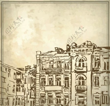 欧式古典建筑图片