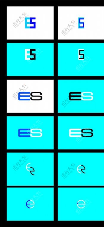 ES标志图片