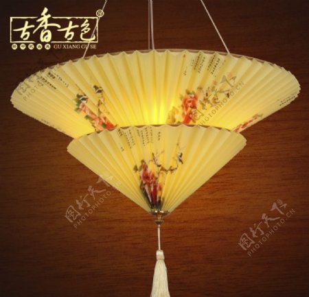 中式吊灯psd格式素材图片