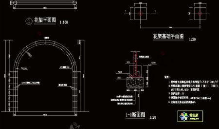 古建筑简易花架图片